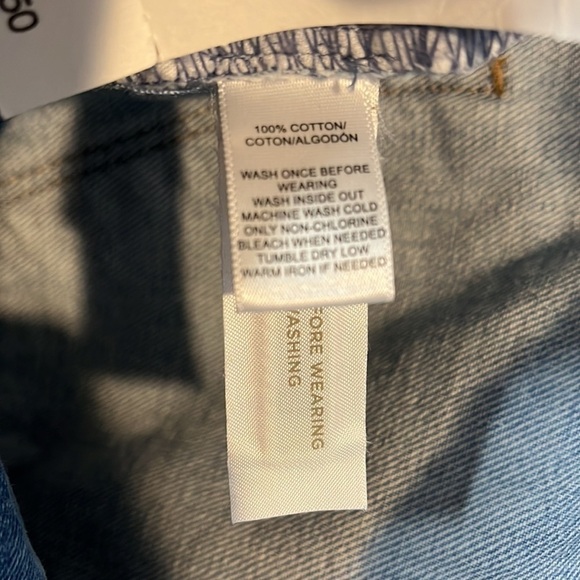 NWT | Womens | LOFT Relaxed Straight Cropped jeans | 28/6 | Light blue - Picture 9 of 9